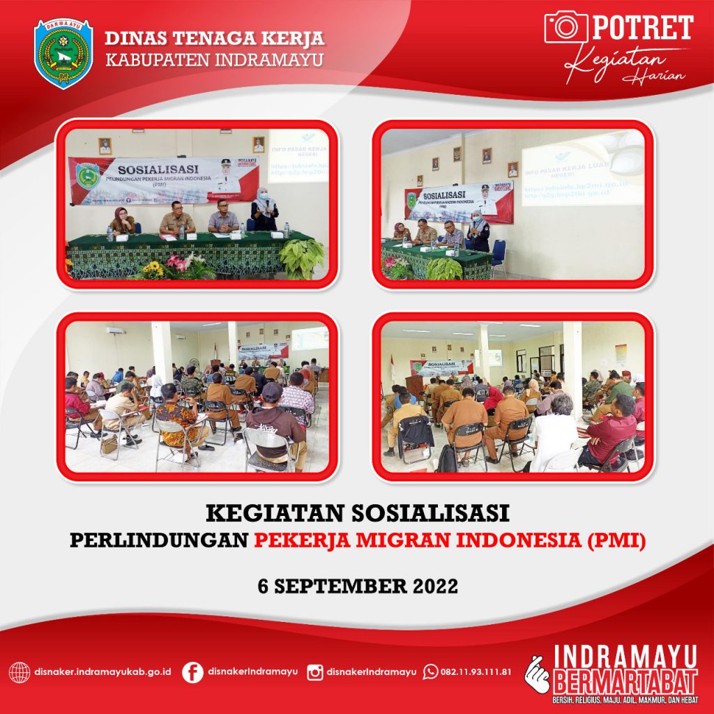 Kegiatan Sosialisasi Perlindungan Pekerja Migran Indonesia (PMI)