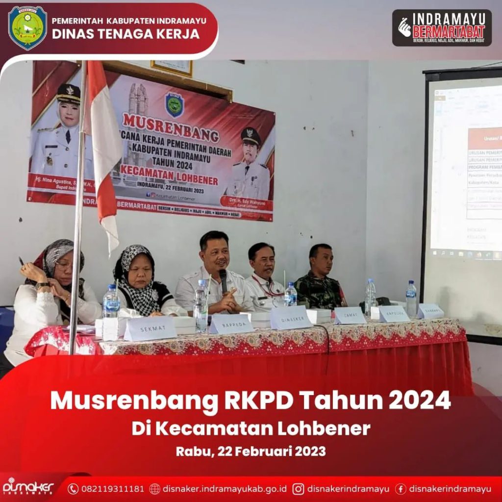 Kegiatan Musrenbang RKPD Tahun 2024 di Kecamatan Lohbener