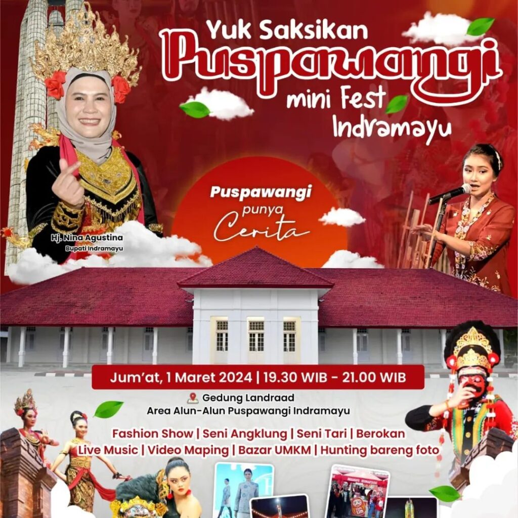 **Menyambut Kemeriahan Puspawangi Mini Fest Indramayu: Simak Acaranya di Alun-Alun Puspawangi, Jumat 1 Maret 2024 Pukul 19.30 WIB**